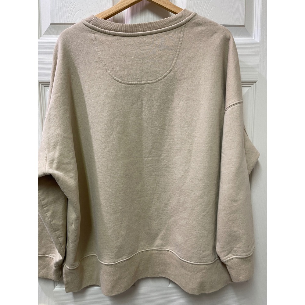 Whitney Houston Sweatshirt XL Graphic Crewneck Oversized Beige - Picture 4 of 17